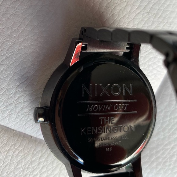 Ladies Gunmetal Nixon Watch - Picture 5 of 5